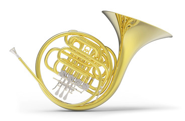 Naklejka premium French Horn