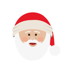 santa claus cartoon icon image vector illustration design 