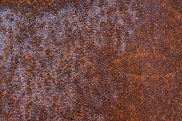 The old rusted iron texture for background
