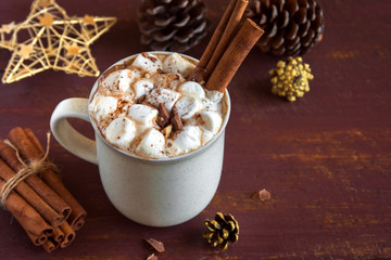 Hot chocolate for Christmas