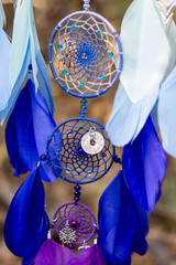 photo of a dreamcatcher made by hand