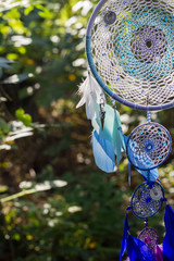 photo of a dreamcatcher made by hand