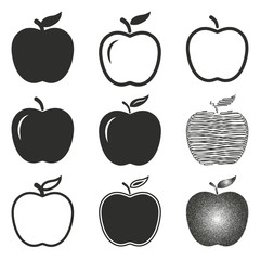 Apple icon set.