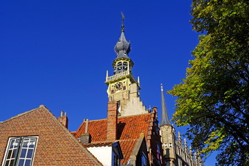 Historische Altstadt von VEERE - ZEELAND ( Niederlande )
