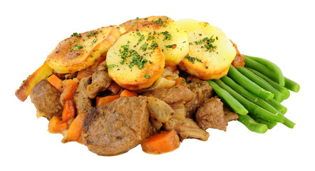 Portion Of Traditional Lancashire Hotpot