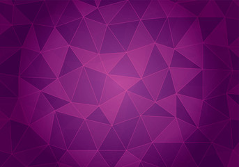 Abstract Violet Triangle Geometrical Background