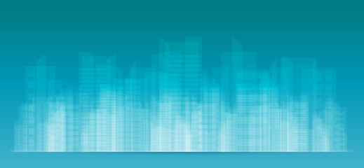 City Landscape vector illustration eps10