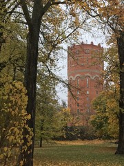 Old renewed water tower, Norrkoping,Sweden