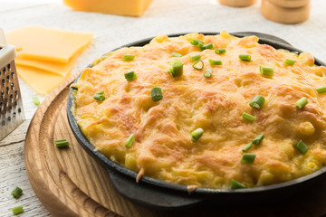 Homemade healthy lunch - mac-n-cheese
