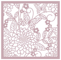 Obraz premium floral background