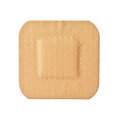 Medical patch isolated on white background