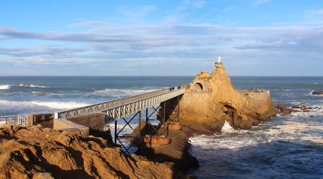 Biarritz (France) / Rocher de la Vierge