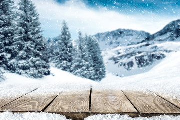 Fototapeta premium winter background 