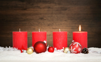 1. Advent / Weihnachten / Kerzen