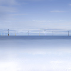 Redcar off shore wind farm in Cleveland