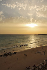 Atardecer en la playa del Roqueo, Conil, Cadiz, España