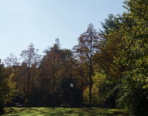 Fototapeta na wymiar Grazer Stadtpark
