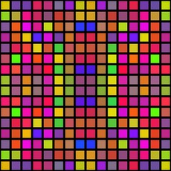 Colorful abstract cubes shapes pixelize texture