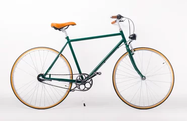 Cercles muraux Vélo Studio shot de vélo de style rétro