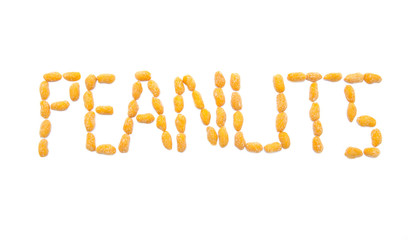 inscription peanuts from peanuts