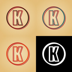 ikona w stylu retro © vempireart