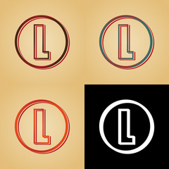 ikona w stylu retro © vempireart