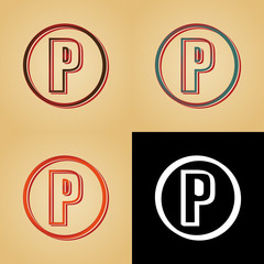 ikona w stylu retro © vempireart