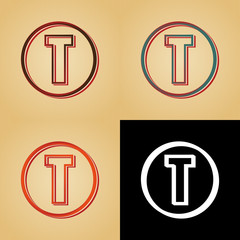 ikona w stylu retro © vempireart