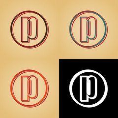 ikona w stylu retro © vempireart