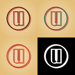 ikona w stylu retro © vempireart