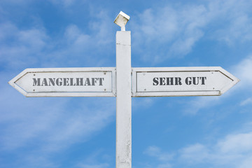 Schild 143 - Sehr gut
