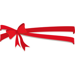 ribbon bow icon image vector illustration design 