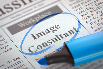 Now Hiring Image Consultant. 3D.