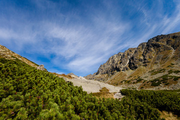 Slovakian Mlynicka dolina Tatra landscape © sitriel