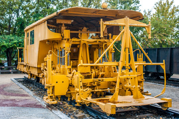 Railroad maintenance equipment