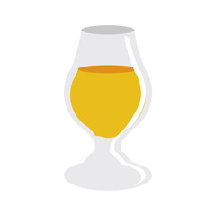 beer glass icon image vector illustration design 