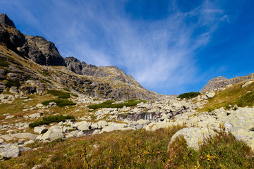 Slovakian Mlynicka dolina Tatra landscape