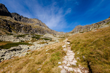 Slovakian Mlynicka dolina Tatra landscape © sitriel