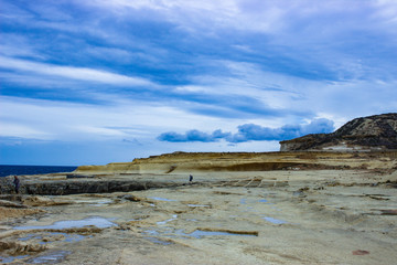 Fototapeta na wymiar Xwenjni-Bay auf Gozo, Malta