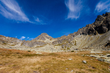 Fototapeta na wymiar Slovakian Mlynicka dolina Tatra landscape