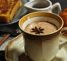 Pumpkin spice Chai on Autumn mood