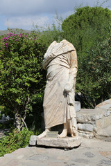 Roman Governor Sculpture in Bodrum Castle, Turkey