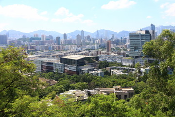 Skyline of Kowloon Peninsula, Hong Kong