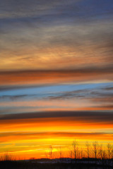 Sunrise Layers Abstract