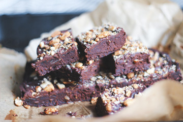 healthy chocolate brownie