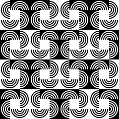 Seamless Circle and Square Pattern