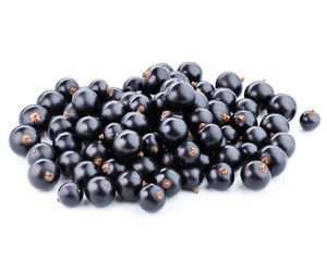 currants isolated on white