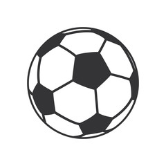 Fototapeta premium balloon soccer isolated icon vector illustration design