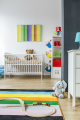 Colorful baby room