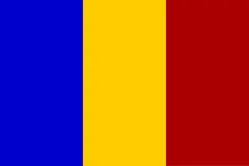 Papier Peint photo Lieux européens Flag of Romania